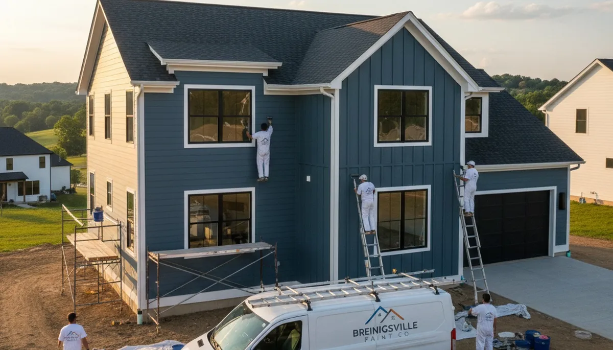 Professional house painting services in Allentown, PA for interior and exterior homes