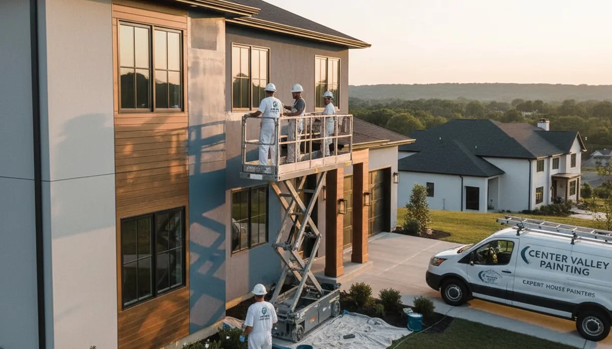 Allentown, PA house painting contractor serving residential interior and exterior painting projects