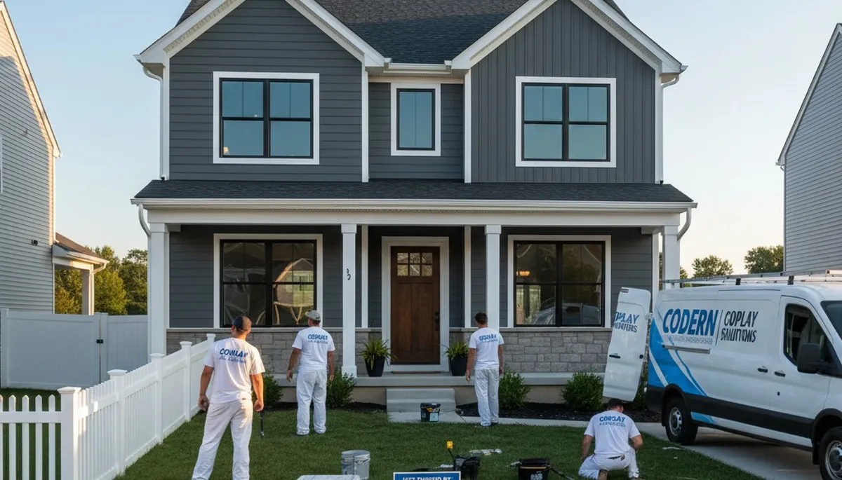 Professional house painters in Allentown PA providing expert home exterior painting services