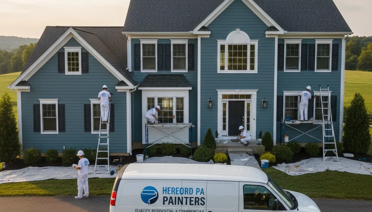 House painters serving Allentown, PA, for interior and exterior residential painting projects