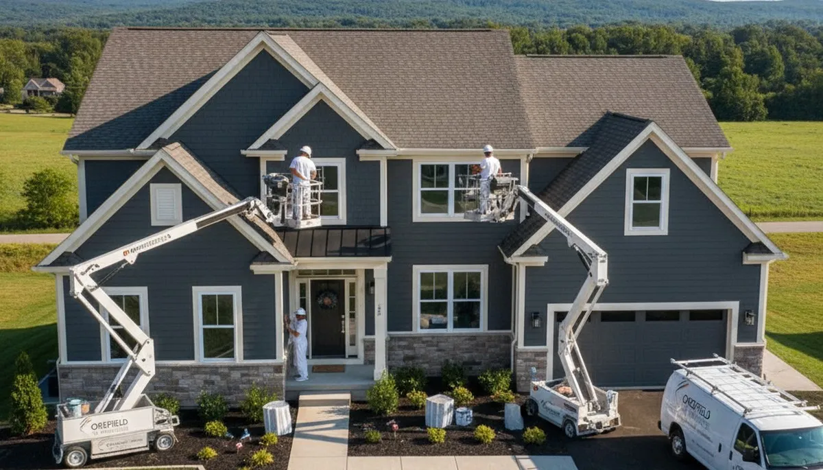 Professional house painting service in Allentown, PA by PaintingAllentownPA.com
