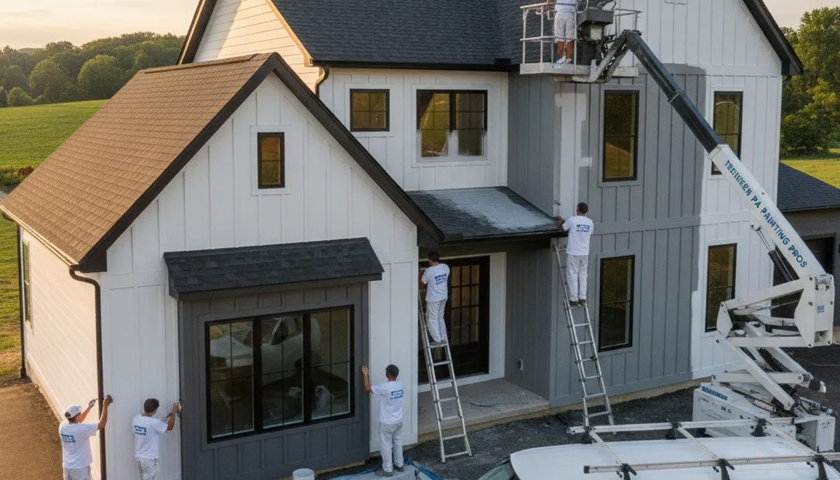 Professional house painting service in Allentown, PA by Painting Allentown PA