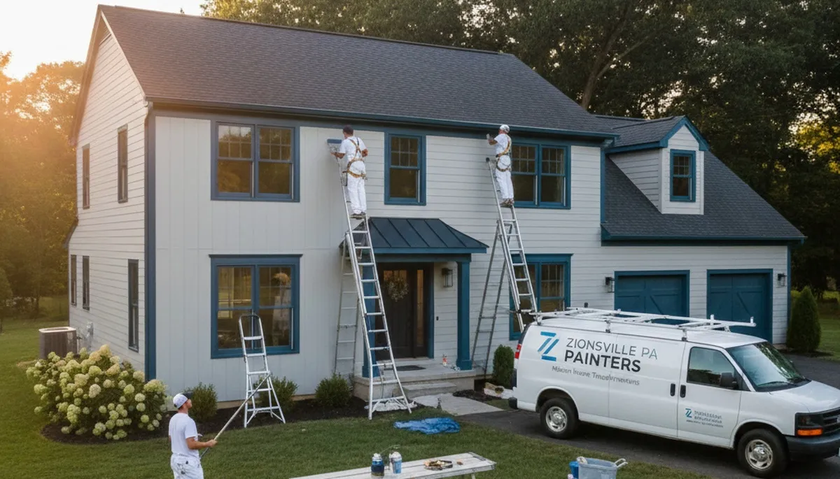Professional house painting service for homes in Allentown, PA by PaintingAllentownPA team